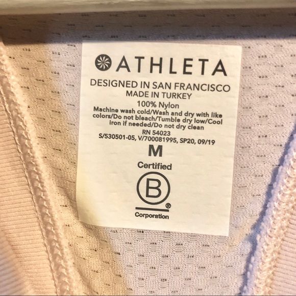 Athleta Sleeveless Activewear Tank Top - Picture 2 of 5